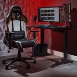 Guld Gamingstolar X Rocker Agility Junior PC Gaming Chair Gold Black