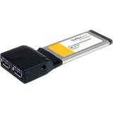 Uasp ExpressCard SuperSpeed USB 3.0-kortadapter UASP