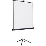 Projektordukar Projection screen with stand, 4:3 projection format, viewing area WxH 1970 x 1470 mm
