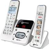 Geemarc Fast telefoni Geemarc PACK Mobility 295 Cordless Big Button Answerphone, Camera button Backlit White
