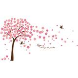 Walplus Väggdekor Walplus Home Decoration Sticker Cherry Blossom 320x180cm Pink Family Decal
