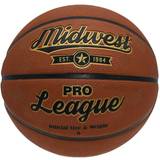 Midwest Basketbollar Midwest basketball Pro League rubber/polyester orange size 7