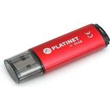 Platinet USB-minnen Platinet USB-minne 64GB röd