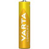 Varta AAA (LR03) Batterier & Laddbart Varta LONGLIFE AAA-batterier LR03 4 stk