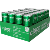 Clean Drink Sport- & Energidrycker Clean Drink, 330 ml, Kiwi/Smultron koffeinfri