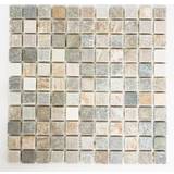 HUH Mosaik natursten XQM 10XS 30,5x30,5 beige/grå