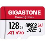 Gigastone 128 GB Minneskort Gigastone Gaming Plus MicroSDXC Class 10 UHS-I U3 V30 A1 100/50 MB/s 128GB
