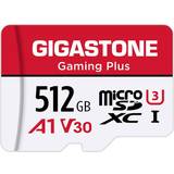Gigastone 512 GB Minneskort Gigastone Gaming Plus microSDXC Class 10 UHS-I U3 V30 A1 100/60 MB/s 512GB