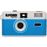 AAA (LR03) Polaroidkameror Ilford Sprite 35-II Film Camera Silver & Blue