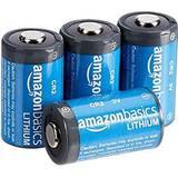 Basics Lithium CR2 3 Volt Batteries Pack of 4