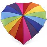 Fulton Paraplyer Fulton Rainbow Heart Walker Umbrella