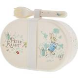 Beatrix Potter Nappflaskor & Servering Beatrix Potter Peter Rabbit Snack Box & Cutlery Set Peter Rabbit