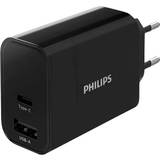 Philips Mobilladdare Batterier & Laddbart Philips Usbc/a Laddare 30 W