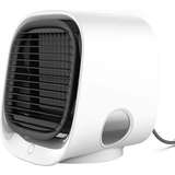 Luftrenare luftkylare INF Luftkøler 4-i-1 ventilator luftfugter luftrenser med LED Hvid