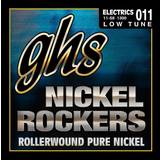 GHS Pickuper GHS NICKEL ROCKERS Rollerwound String Set For Electric Guitar Low Tune 1300-011/058