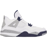 Sneakers Barnskor Nike Air Jordan 4 Retro PS - White/Midnight Navy/Light Smoke Grey/Fire Red