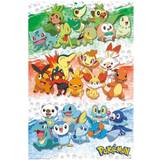 Pokémons Tavlor & Posters GB Eye Pokemon Affisch First Partners 144