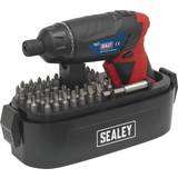 Sealey Skruvdragare Sealey CP36S Cordless Screwdriver Set 53pc 3.6V Lithium-ion