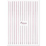Moyra Nagellack & Removers Moyra Nail Art Stripes 03 Rose Gold Chains