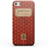 Mobilfodral Harry Potter Gryffindor Text Book Phone Case for iPhone and Android Samsung S6 Snap Case Matte