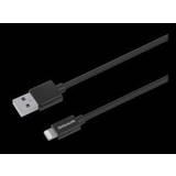 Essentials Kablar Essentials USB-A - Lightning Cable, MFi, 20cm, Black
