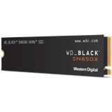 M.2 Type 2280 Hårddiskar Western Digital Black SN850X NVMe SSD M.2 2TB