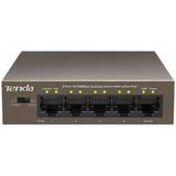Tenda Fast Ethernet Switchar Tenda TEF1105P-4-63W 5-port