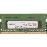 2-Power SO-DIMM DDR4 RAM minnen 2-Power 4GB DDR4 2400MHz CL17 SODIMM Memory