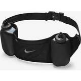 Nike Dam Accessoarer Nike Unisex 24 oz Flex Stride Double Running Hydration Belt in Black, Size: One Size N1003444-082 Black One Size