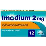 Loperamid Receptfria läkemedel 2mg 12 st Munsönderfallande tablett