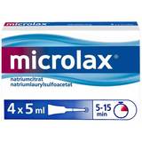 Förstoppning Receptfria läkemedel Microlax 5ml 4 st Stolpiller