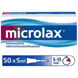 Förstoppning Receptfria läkemedel Microlax 5ml 50 st Stolpiller