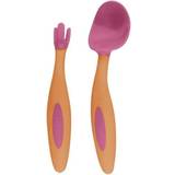 b.box First Cutlery Set, Spoons and Cutlery, Pink