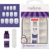 Nailene Nagellack & Removers Nailene So Natural Artificial Undecorated Kit