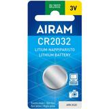 Batterier & Laddbart Airam CR2032 3V litium knappbatteri