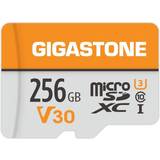 Nintendo switch minneskort Gigastone 256GB Micro SD Card, 4K Video Pro, MicroSDXC Memory Card for Nintendo-Switch, Wyze, GoPro, Dash Cam, Security Camera, 4K Video Recording