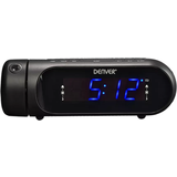 FM - Projicering av tid Väckarklockor Denver CPR-700