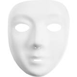 Vit Maskerad Ansiktsmasker Creativ Company Helmasker