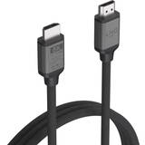 Gråa - HDMI-kablar - Standard HDMI-Standard HDMI LINQ Ultra HDMI kabel 48Gbps/8K/60Hz 2m