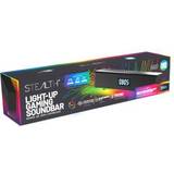 2.0 - Koaxial S/PDIF Soundbars Stealth Light Up Soundbar With Clock