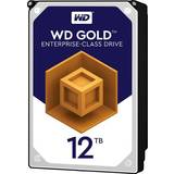 Hårddisk Western Digital HDD guld 12 TB SATA 256 MB 3,5 tum
