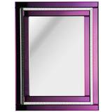 Lila Speglar Premier Housewares Purple Deco Mirror Väggspegel