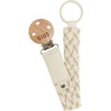 Napphållare Bibs Pacifier Clip Ivory/Vanilla