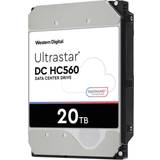 Western Digital Hårddiskar Western Digital Wd Ultrastar Dc Hc560 20tb 3.5" 7,200rpm Sas-3