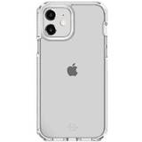 ItSkins Vita Skal & Fodral ItSkins SUPREME CLEAR cover til iPhone 12 mini Hvid og gennemsigtig