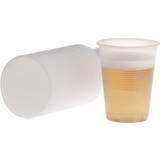 Staples Plastic Cups Transparent 21cl 100-pack