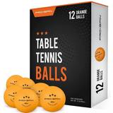Orange - Träning Bordtennisbollar Pro Spin Table Tennis Balls 12-pack