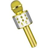 Karaoke Karaoke Mikrofon - Guld Guld