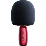 Röda Karaoke Joyroom karaoke microphone with speaker JR-K3 red