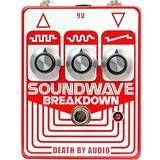Death By Audio Soundwave Breakdown fuzz effects pedal